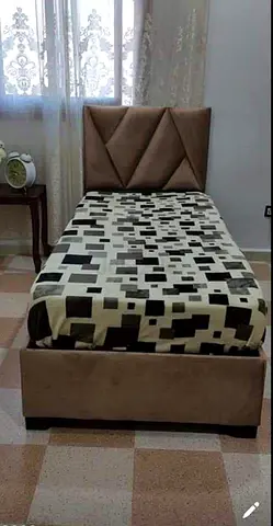 Brand New Fully Customizable Single bed with Manual storage