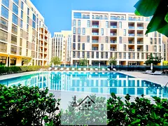 Brand new studio with balcony for rent Al mamsha Sharjah