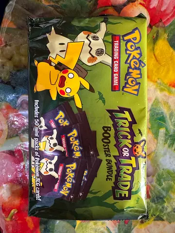 Rare Pokémon Trick or Trade Booster Bundle - 50 Mini Packs
