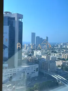 Two rooms and a living room in City Tower Towers with a view of the sea and Grand Mall