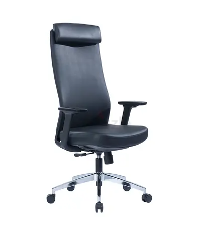Highback executive leather ergonomic chair