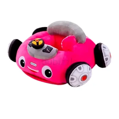 Cute Pink Car-Shaped Baby Seat