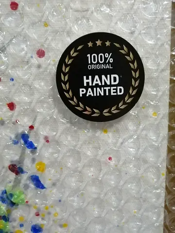 Stunning Hand-Painted Artwork - 100% Original Titled The Cloud Walker