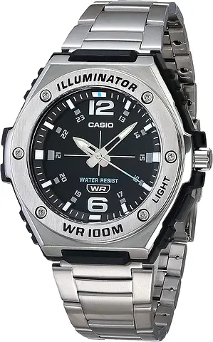 Brand New Casio MWA100H Series Men’s Analog Watch – 100M Water Resistant