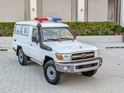 TOYOTA LAND CRUISER 2019 LC78 AMBULANCE GCC IN EXCELLENT CONDITION