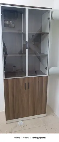 Stylish Wooden Cabinet for for sale OFFICE WARDROBE  Contact Call and WhatsApp