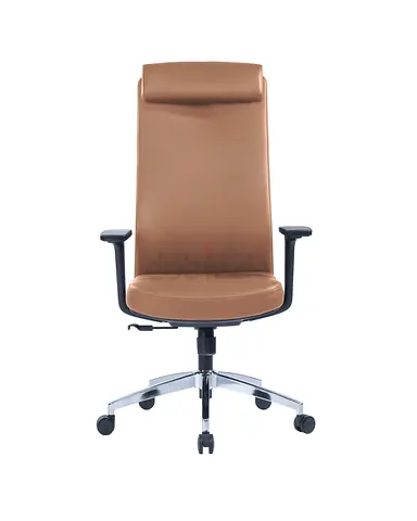 Highback executive ergonomic leather chair