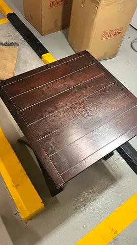 Solid Wood Square Coffee Table