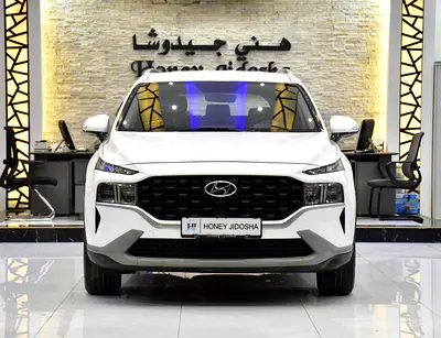 AED 1,180 EMi at 0% DP | Hyundai SantaFe ( 2023 Model ) in White Color GCC Specs