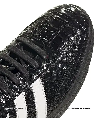 adidas Samba OG Made in Italy Black Croc limited