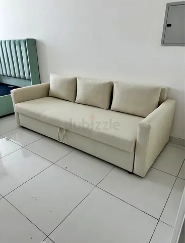 3 seater sofa -bed with storage