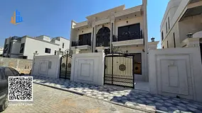 Villa for sale in Al Alia, Ajman. Freehold ownership for all nationalities. 5 master bedrooms. Close