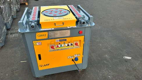 AFF GW42 Electric Bar Bender - Heavy-Duty Construction Tool
