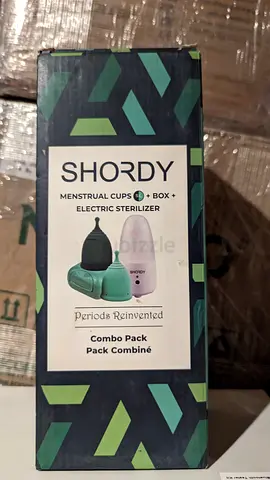 SHORDY Menstrual Cups Combo Pack with Electric Sterilizer