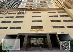 HOT OFFER. .  VACANT TWO BEDROOM HALL WITH PARKING IN LAKE TOWER C4 AJMAN.