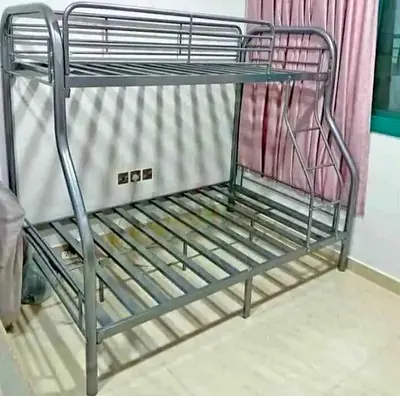 Family bunk bed for sale. Heavy duty strong silver bed . Brand new