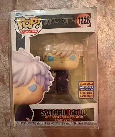 Limited Edition Satoru Gojo Jujutsu Kaisen Funko Pop Collectible