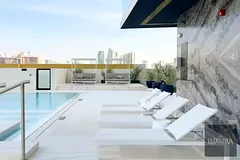 Elegant 1BR Apartment | Fully Furnished | Balcony &amp; Community View | JVC