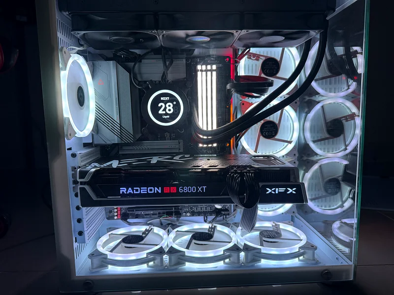 Beast gaming pc XFX RX 6800XT dubizzle