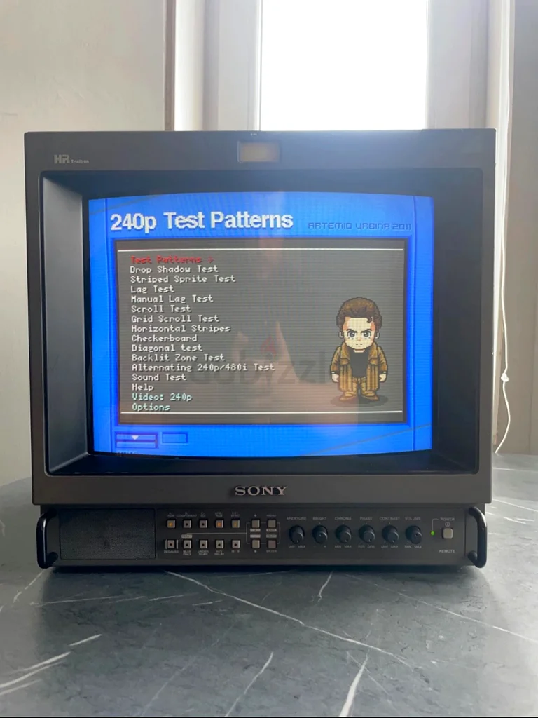 Sony PVM-1454QM 14” Trinitron RGB Video Monitor – High-End Retro