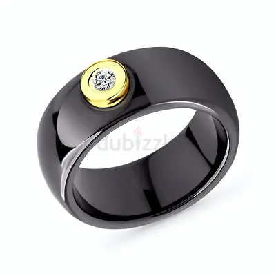 Elegant Ring with Diamond Accent Brand SOKOLOV