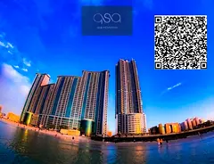 Spacious 2 Bedroom Apartment Available for Rent in Corniche Tower Ajman with AC and Parking. Free Po