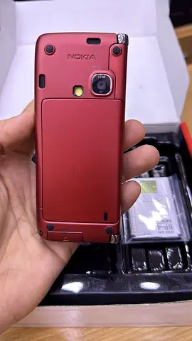 Vintage Nokia Phone - Classic Red Beauty!