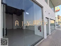 A shop for annual rent in Al-Muwaihat 3, a very vital and distinguished location
