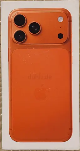 iPhone 17 Pro Max, Cosmic Orange, 256GB Physical and ESIM