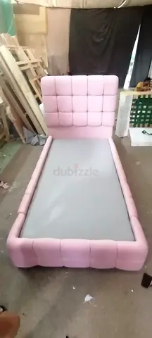 Stylish Pink Single Bed Frame for Sale