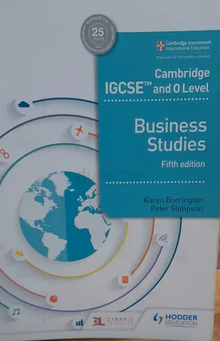 Cambridge IGCSE and O Level Business Studies Fifth Edition