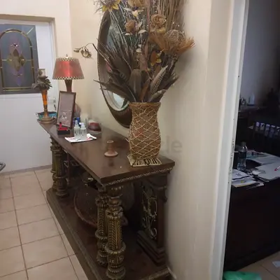 Hallway Dresser with Matching Mirror