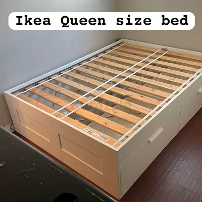 Ikea Storage bed Queen size