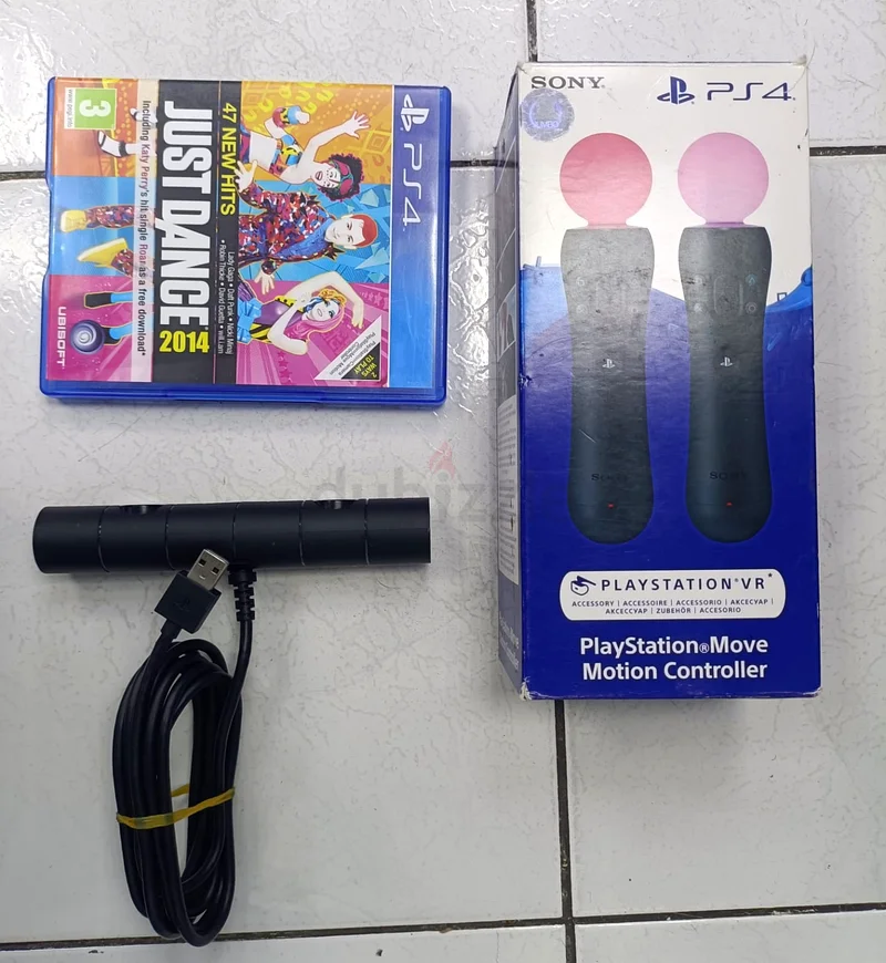 PlayStation Move Controller and Just Dance 2014 Game Bundle