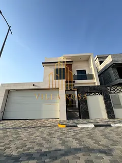 Brand-new luxury villa in Al Murooj – Tilal City, Sharjah. Features 5 master bedrooms, maid’s ro