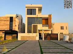 Villa for sale, fully finished, including registration fees, in an excellent location in Al Bahia di