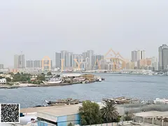 One bedroom and a hall for sale in Orient Towers, overlooking the creek, Ajman