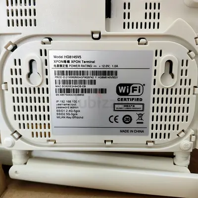 Hg8145v5/Eg8145v5 GPON, XPON  EPON fibre router. Patch cords