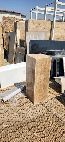Elegant Travertine Plinth Table for Modern Spaces Direct Manufacturer