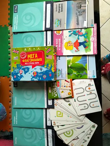 All for 10 AED books for 3-5 year old kids not much used Al barsha 1