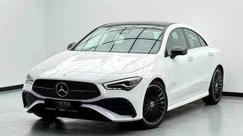 2025 Mercedes-Benz CLA200 AMG Premium, 2030 Mercedes Warranty, Very Low Kms, GCC