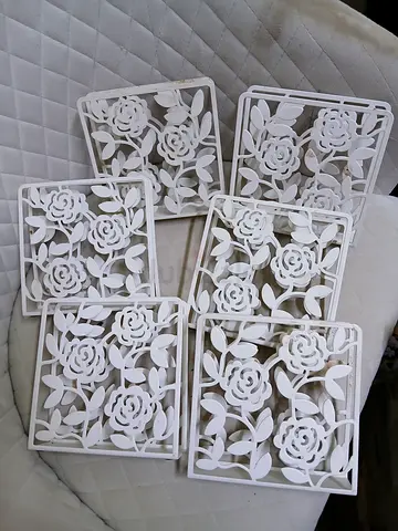 IKEA white napkin holder