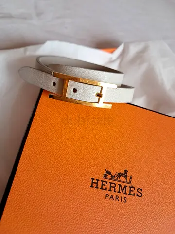 Authentic Hermes Belt bracelet for Chic Style ....can be styled as choker too.
