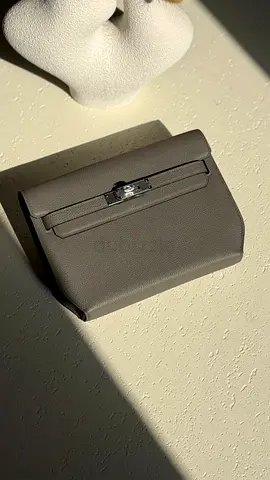 Hermès grey depeches bag for men