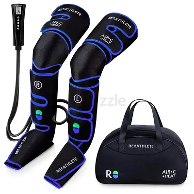 ReAthlete Air Compression Leg Massager With Heat Therapy