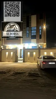 Villa for rent in Al Helio, Ajman, 6 rooms, a hall, a ground floor, a first floor, and a roof with f