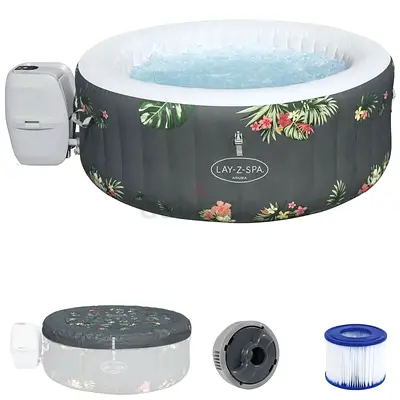 New Bestway Lay-Z-Spa® Aruba AirJet™ Inflatable Hot Tub Spa 2-3 person