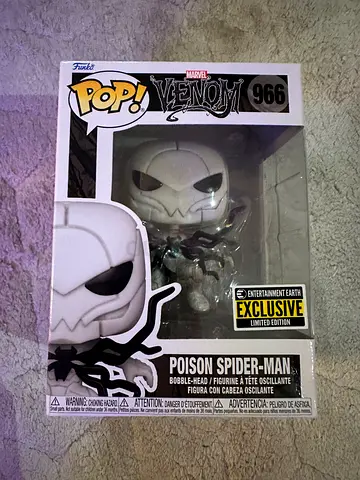 Exclusive Poison Spider-Man Venom Funko Pop