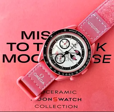 Swatch Omega The Pink Moonphase - Limited Edition