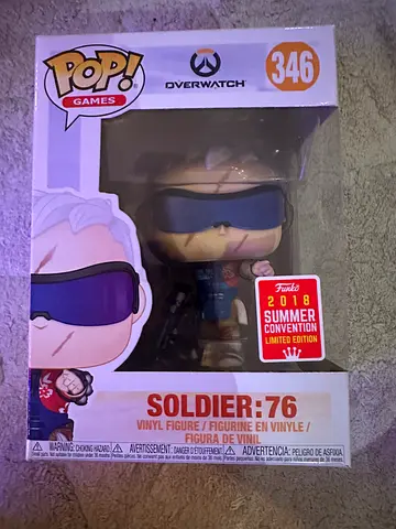 Overwatch Soldier: 76 Funko Pop! 2018 Limited edition